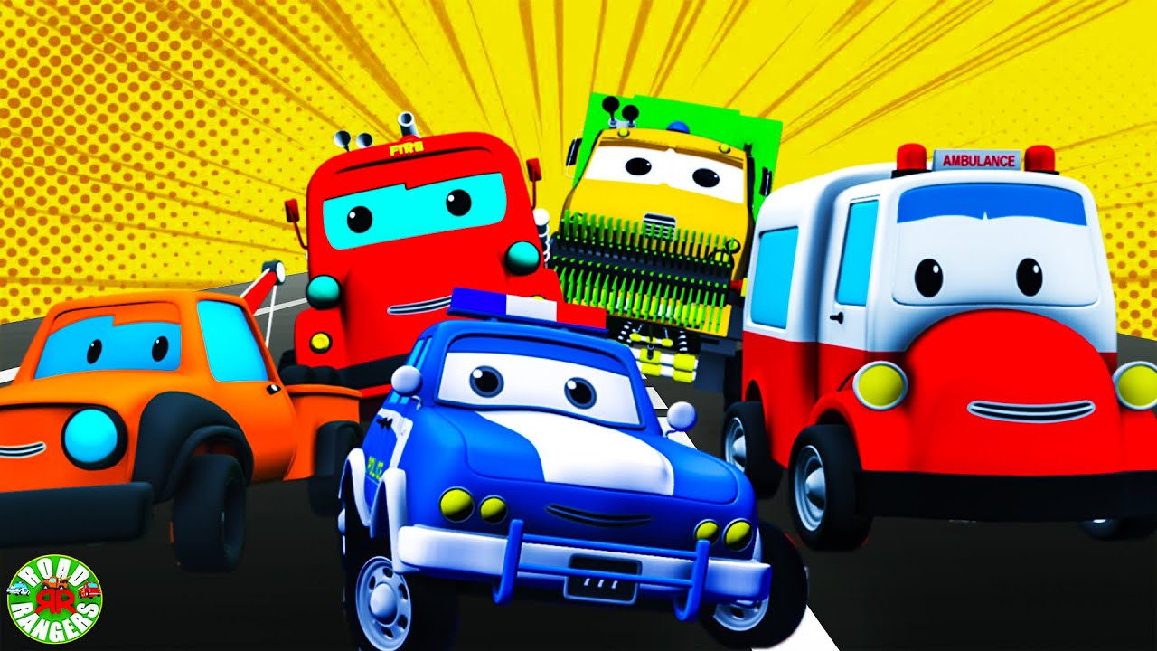 Road Rangers Are So Fine, Finger Family Song + More Entertainment Videos For Kids By Road