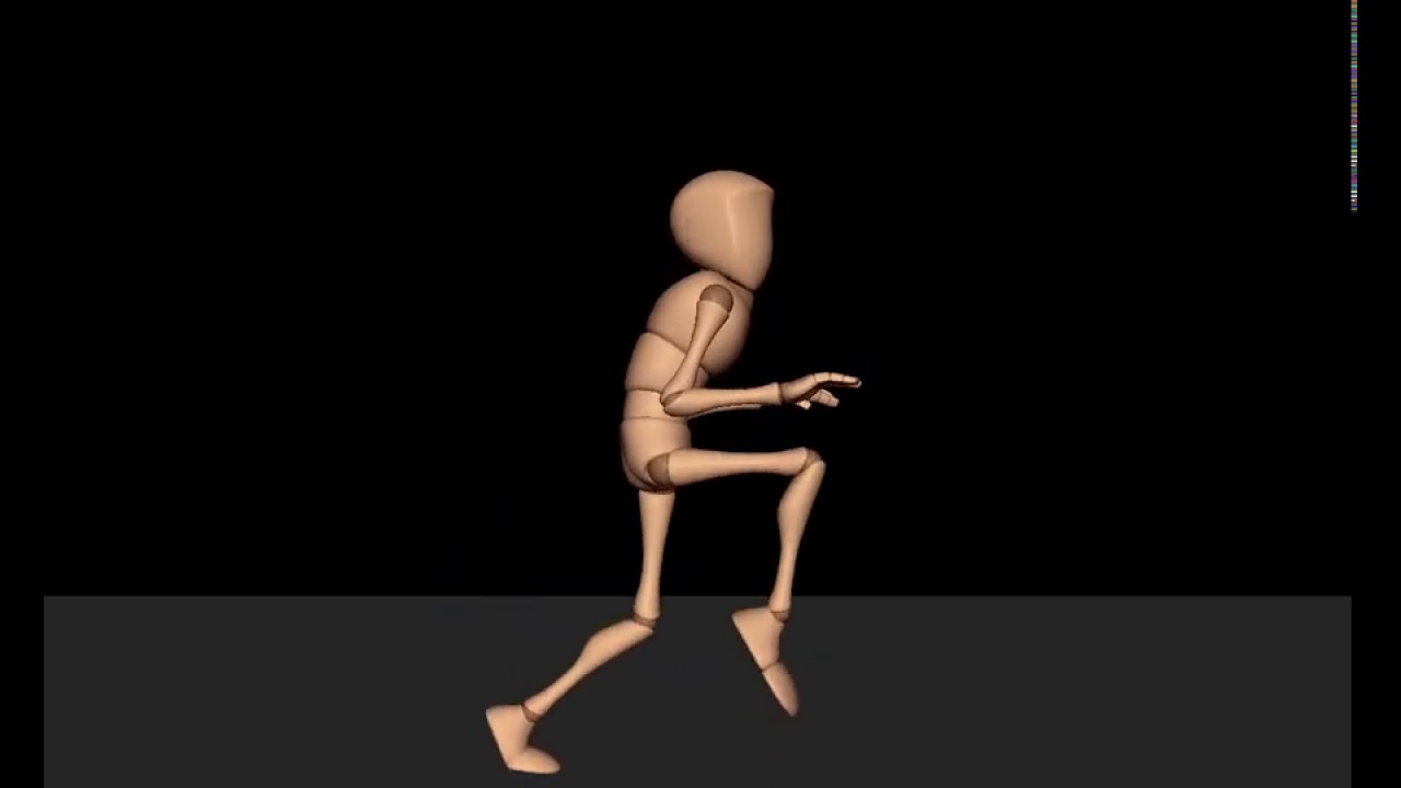 Tip Toe Animation Keyframes Tiptoe walking animation - YouTube