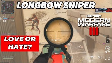LOVE it or HATE it? Longbow sniper in Modern Warfare 3 - Rust Gameplay