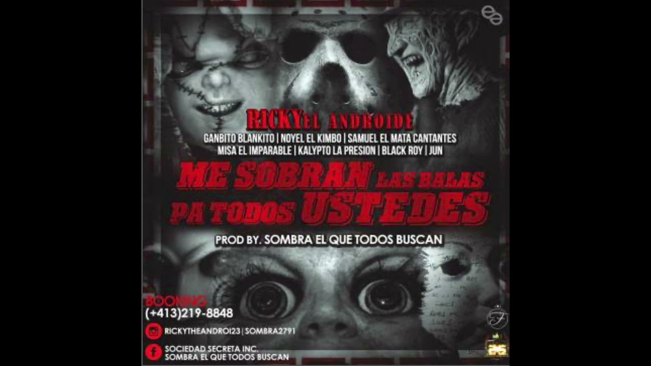 Ricky el Androide.  Me sobran las balas pa todos ustedes.