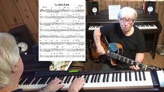 I'll Walk Alone - Jazz guitar &amp; piano cover ( Jule Styne )