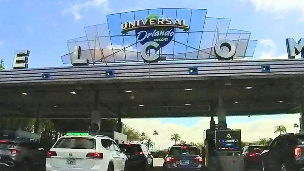 Driving from Walt Disney World to Universal Orlando Resorts | Orlando Florida [4K]