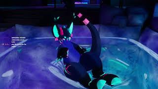 Furry vrchat play the tummy like bongos screenshot 5