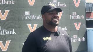 Vanderbilt Assistant Coach Adam Morris, August 9, 2026