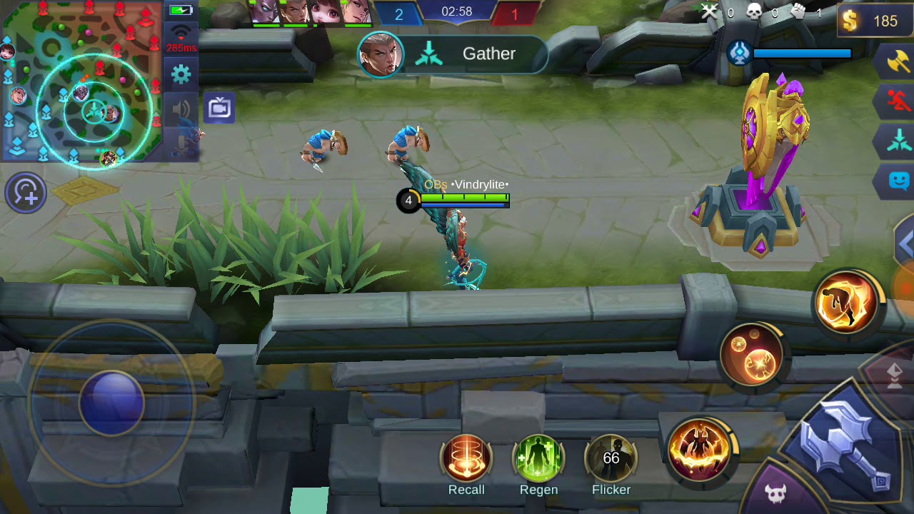 Mobile Legends June Starlight (Kaminari - Kaja) gameplay