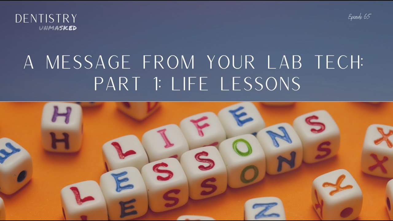 A message from your lab tech (Part 1): Life lessons - YouTube