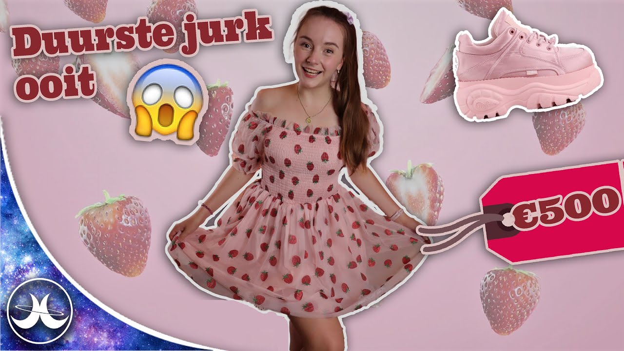 DUURSTE JURK OOIT! | The Strawberry Dress | Shoplog