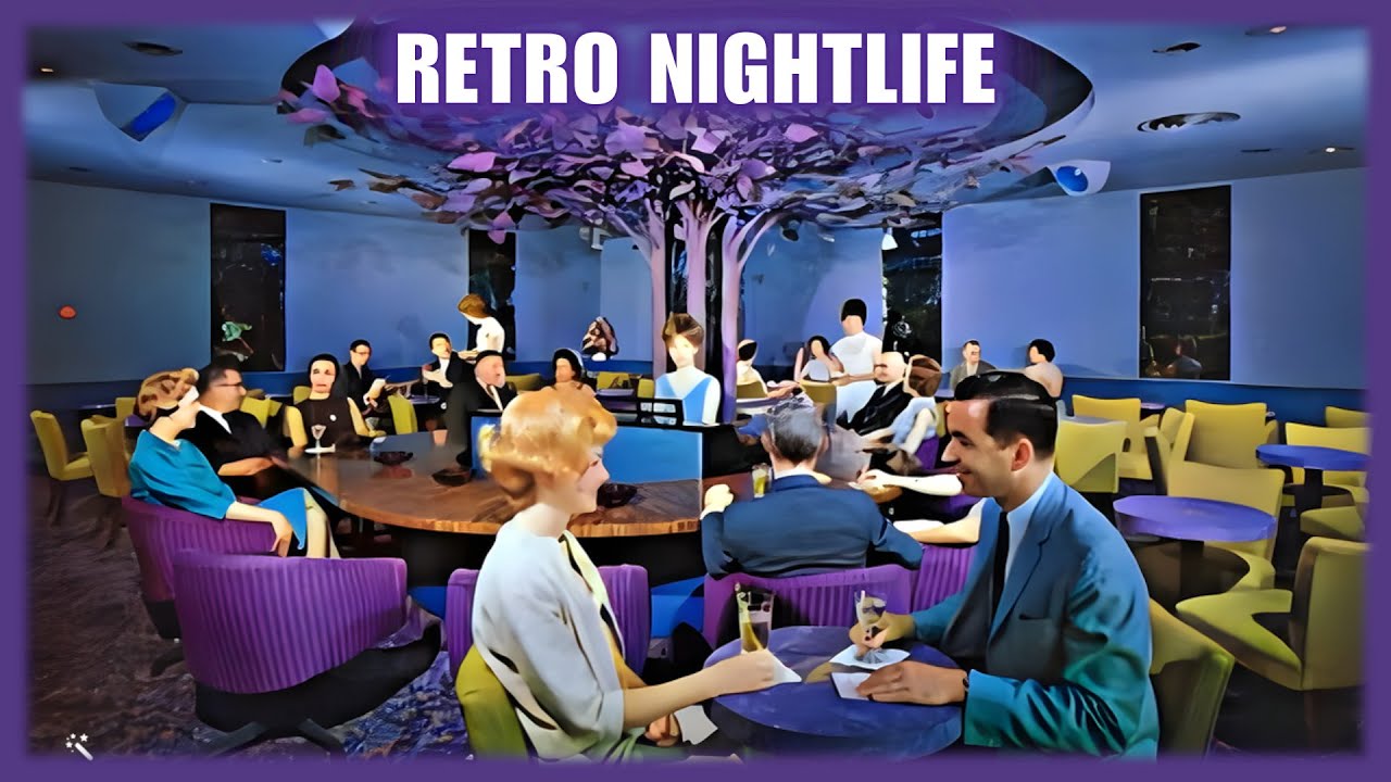 Glamorous Era of American Cocktail Lounges (1950's-1960's)