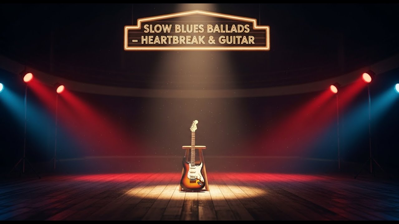 Slow Blues Ballads – Heartbreak & Guitar