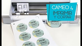 Imprimir y cortar con Silhouette Cameo 4