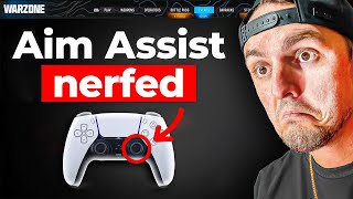 Famous AIM ASSIST NERFED on Controller in Warzone Net Worth