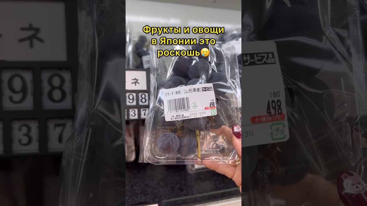 Почему фрукты в Японии такие дорогие?😭😨 