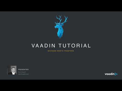 (german) - Vaadin - Backend Meets Frontend - Intro