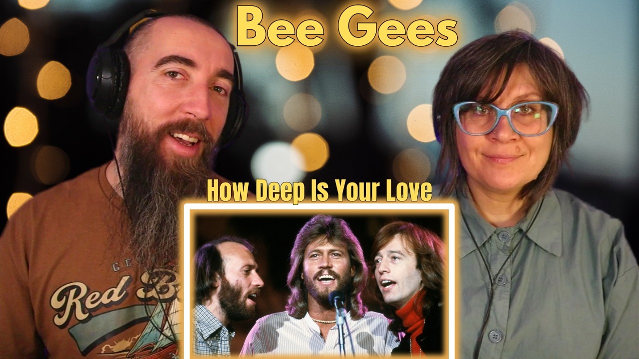 Bee Gees - How Deep Is Your Love (РЕАКЦИЯ с моей женой)