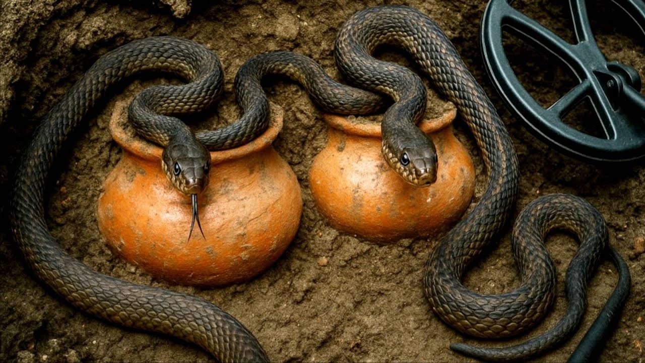 SNAKE ALERT! 🐍 Metal Detector Treasure Hunting Adventure