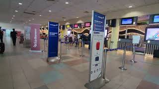 Miri Airport MYY Arrival Hall to Check-In & Up to Departure Immigration & Security Sarawak Malaysia