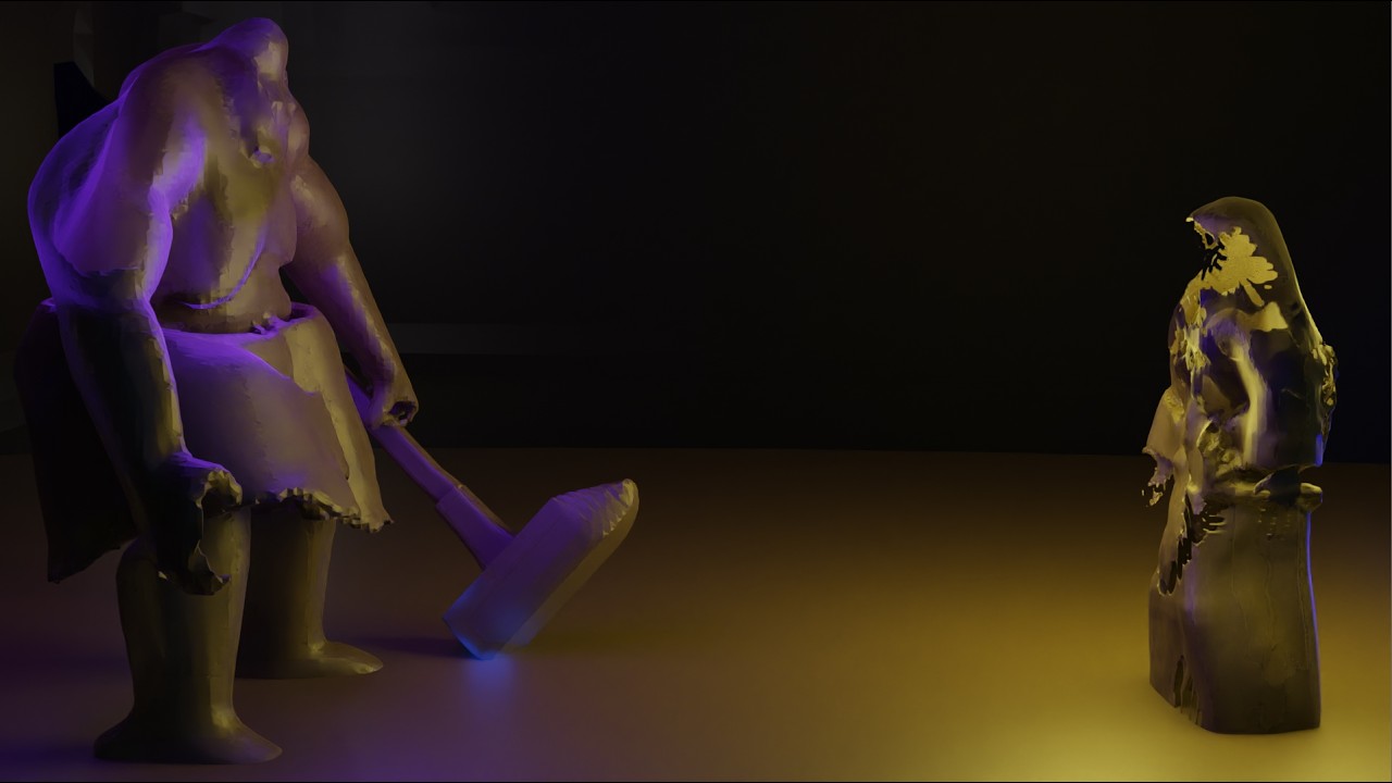 Strange Bottle | Blender Animation