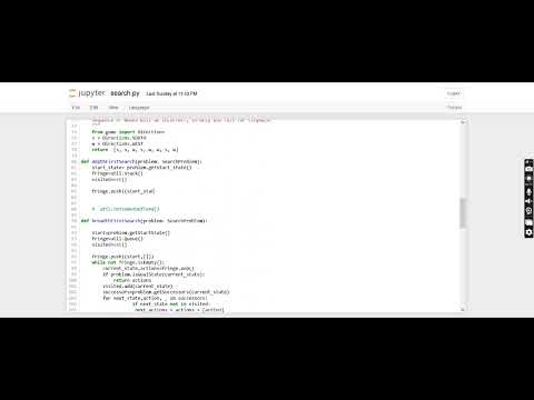 DFS Implementation in Pacman Part 1 | Python Tutorial