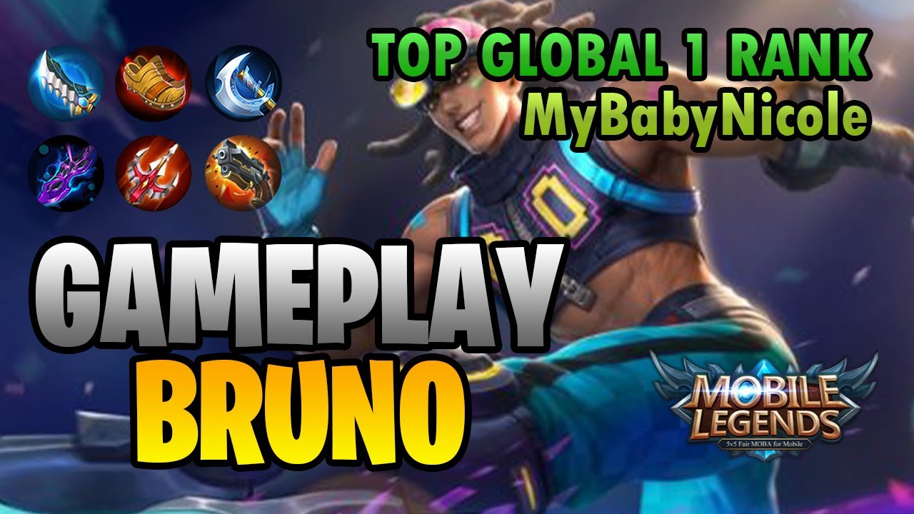 Bruno Top Global 2020 | Bruno Gameplay | Bruno Best Build