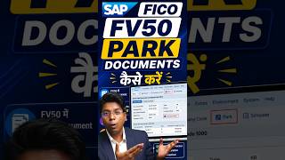 Document Parking In SAP FICO T Code FV50