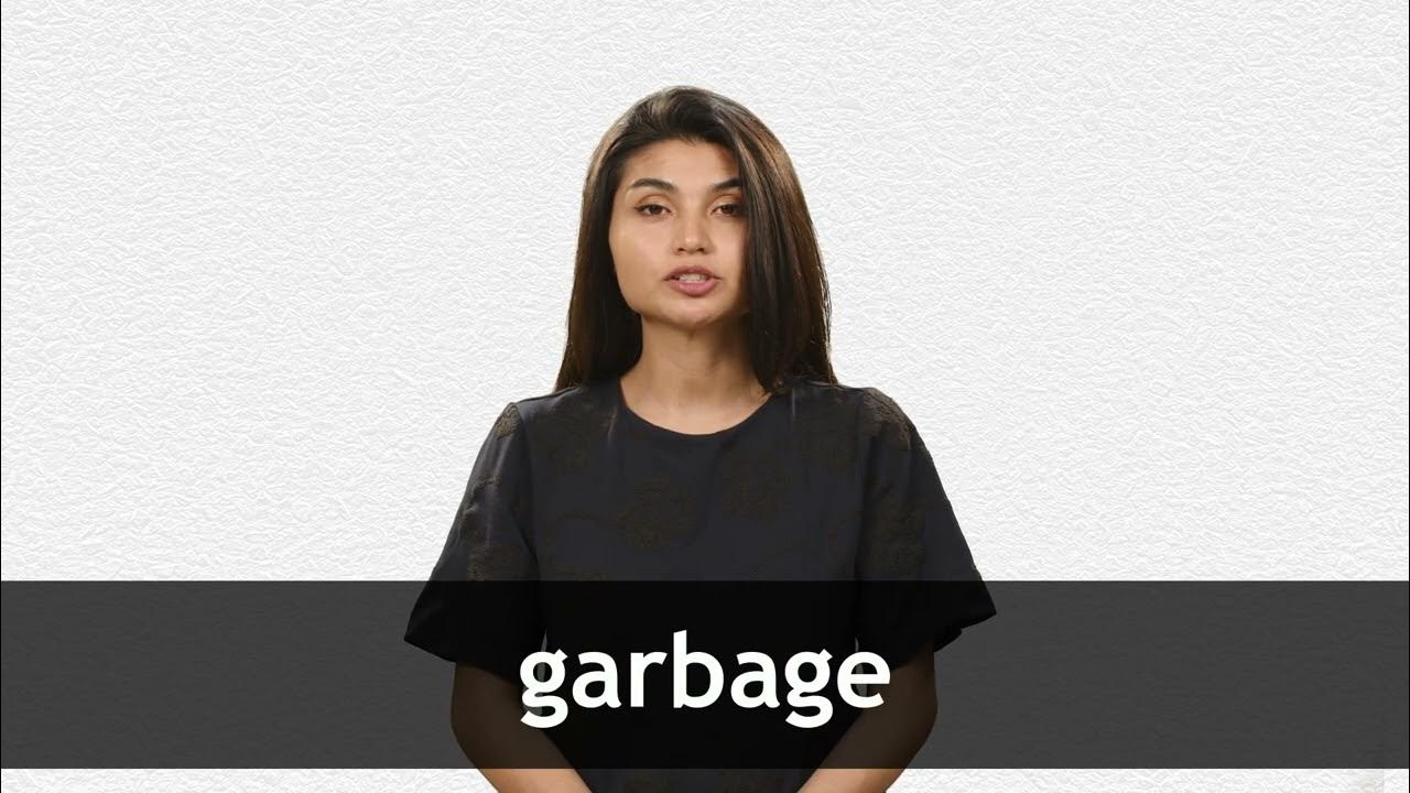 How to pronounce GARBAGE in American English YouTube