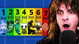 7 Levels Of Gaming Difficulty (REACTION)