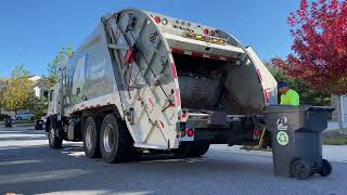 Advanced Disposal: Mack MRU Mcneilus Rear Load Garbage Truck