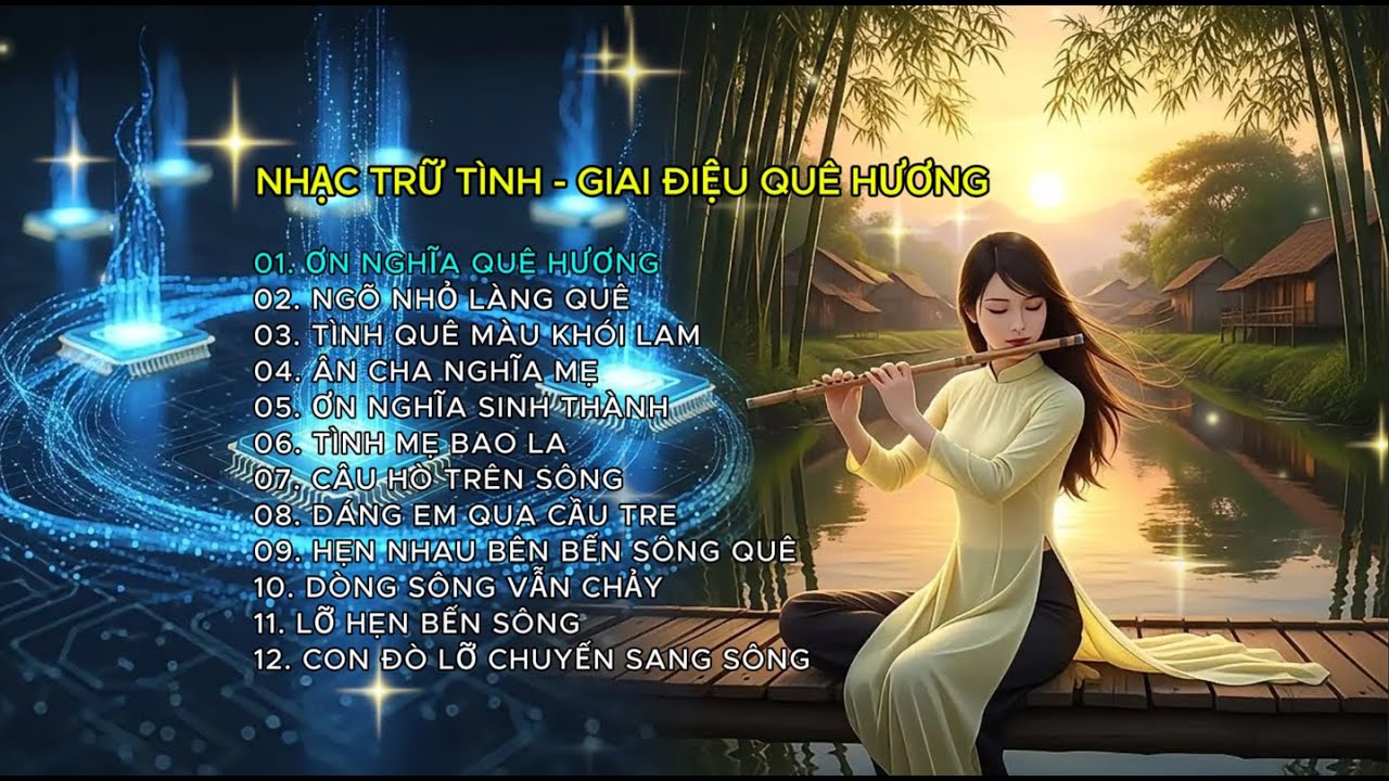 🎶 LIÊN KHÚC DÂN CA – GIAI ĐIỆU QUÊ HƯƠNG| Nhạc Trữ Tình Sâu Lắng | GIAI ĐIỆU A.I 01 🎶