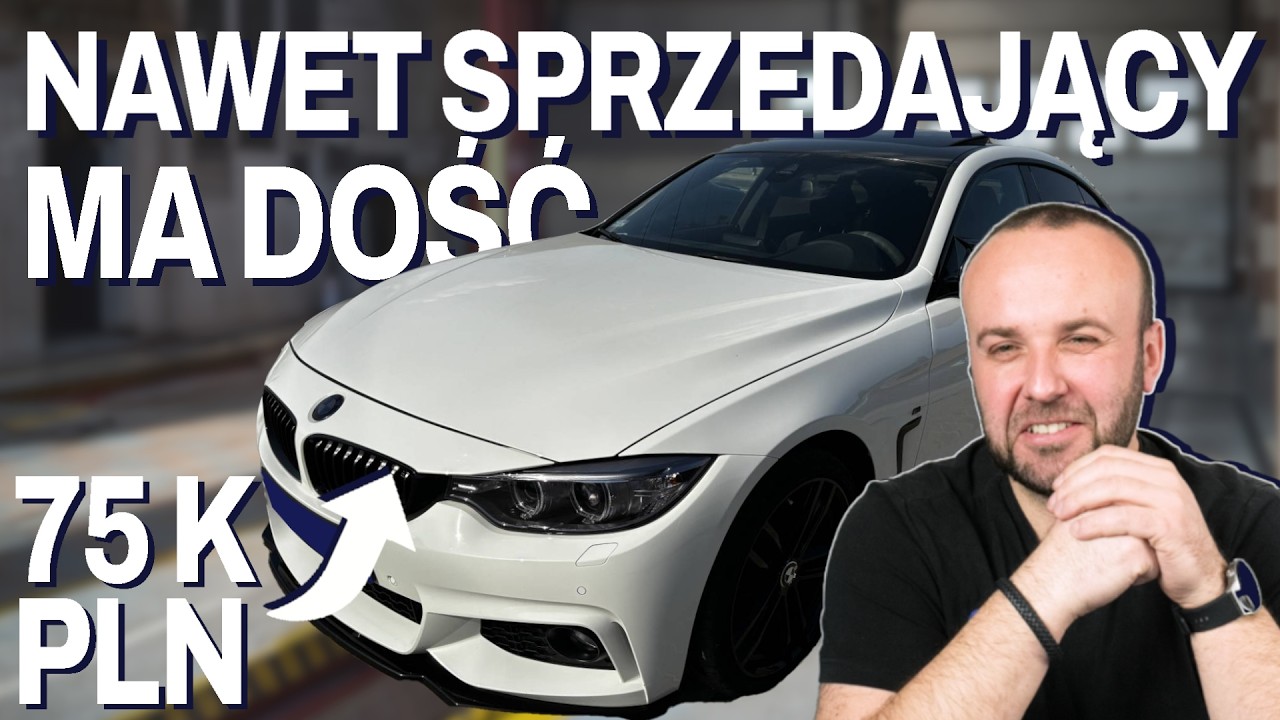 Nawet sprzedający ma dość - BMW 420 ix 2.0 184 KM 2015 rok 120000 km 75000 zł
