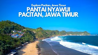 Pesona Pantai Nyawiji di Pacitan, Jawa Timur #pacitan #wisatapacitan #jawatimur #pantainyawiji