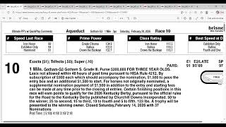 2026 Gotham Stakes Full Field Analysis and Picks | Aqueduct