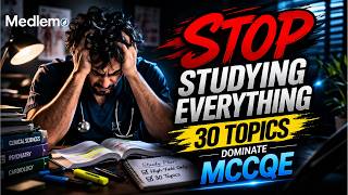 Stop Studying Everything — These 30 Topics Dominate the MCCQE1