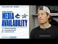 Brock Boeser, Evander Kane &amp; Head Coach Adam Foote Pre-Game Media | Canucks at Stars (Oct 16, 2025)