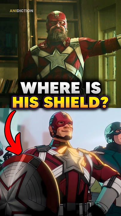 Why Red Guardian Has No Shield in the MCU? #thunderbolts
