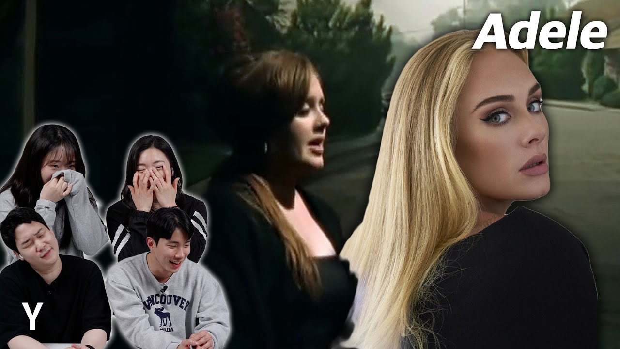 Корейский парень и девушка впервые реагируют на клип «Adele» | Y