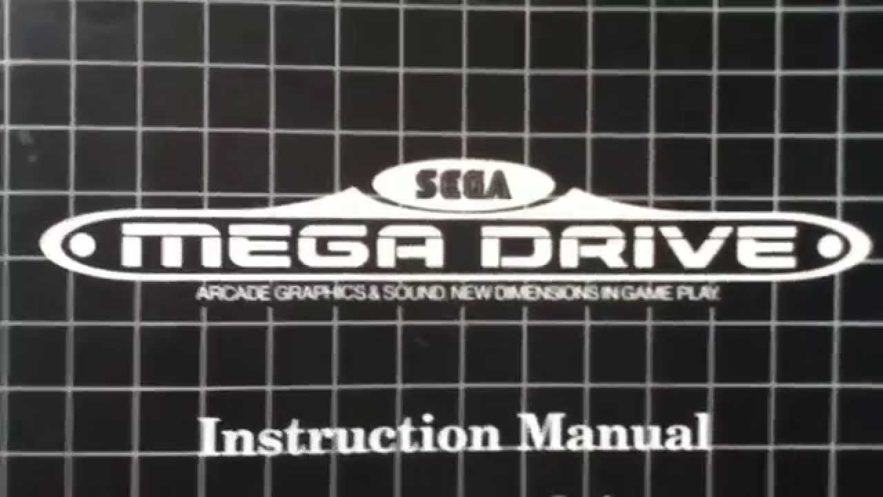 Sega mega drive 2 инструкция скачать