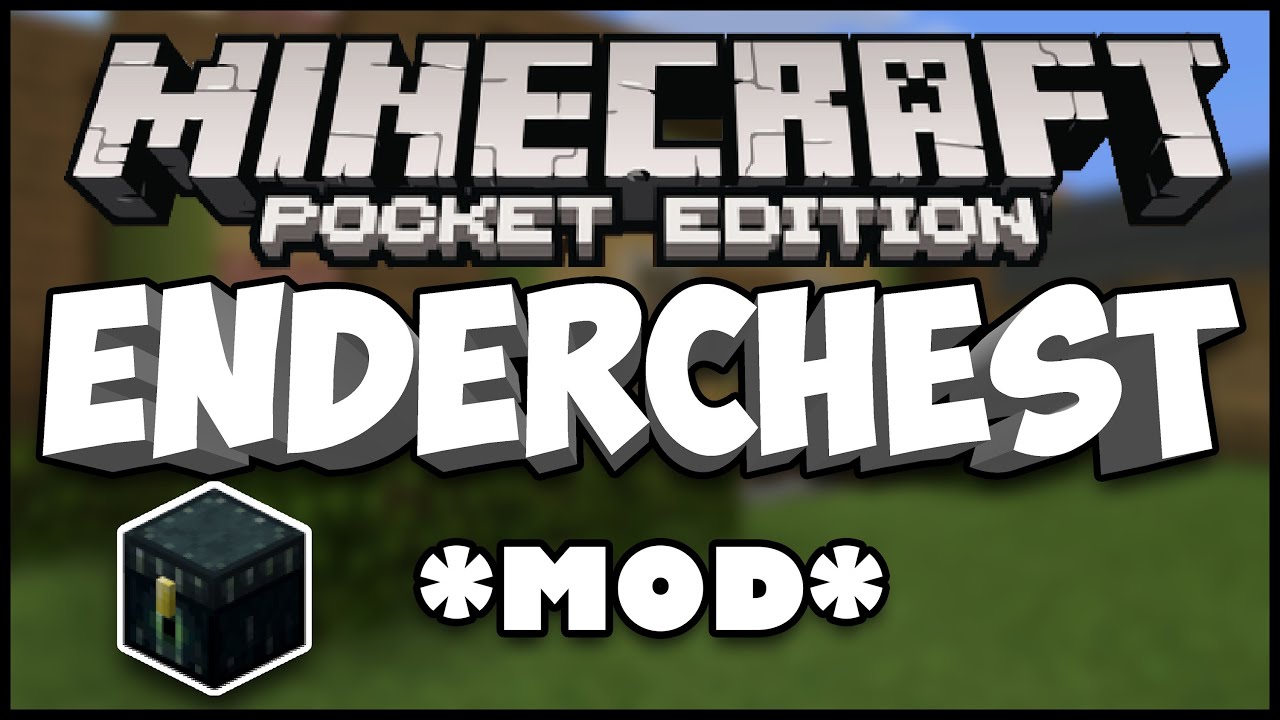 ENDERCHEST, ENDER EYE, ENDER PEARL MINECRAFT PE | MOD 