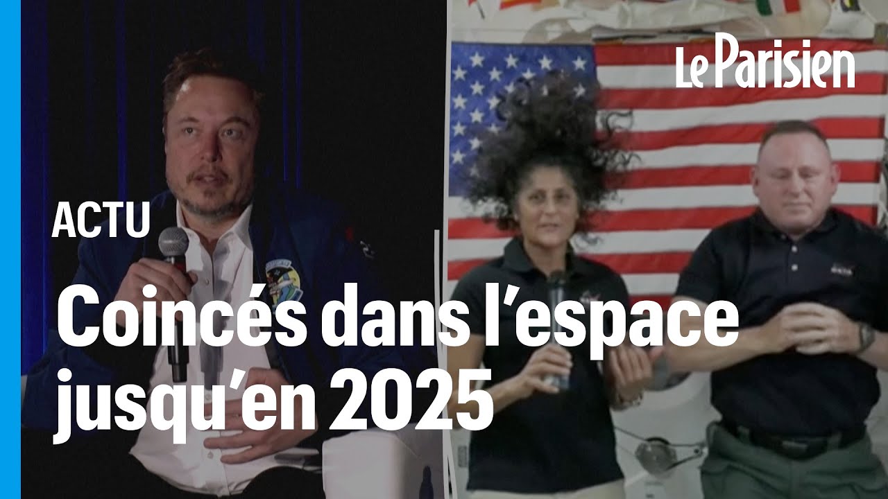 Boeing admet que les 2 astronautes sont bloqués  dans l'espace