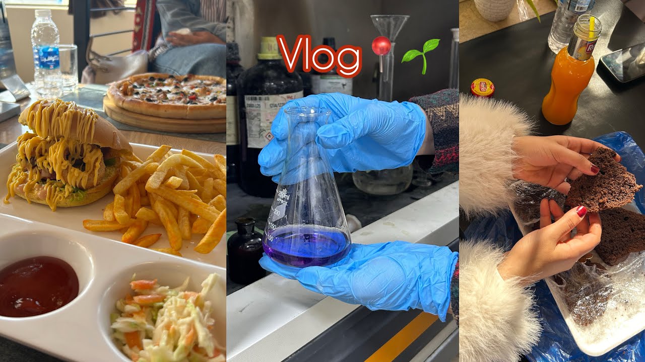 فلوك يوميات من حياتي كطالبة صيدلة ✨🌱💊👩🏼‍⚕️📍