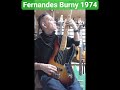 BASS HUNTER LOG Fernandes Burny 1974 #soundcheck #bassplayer #test #bass #yamaha #vintage #demo