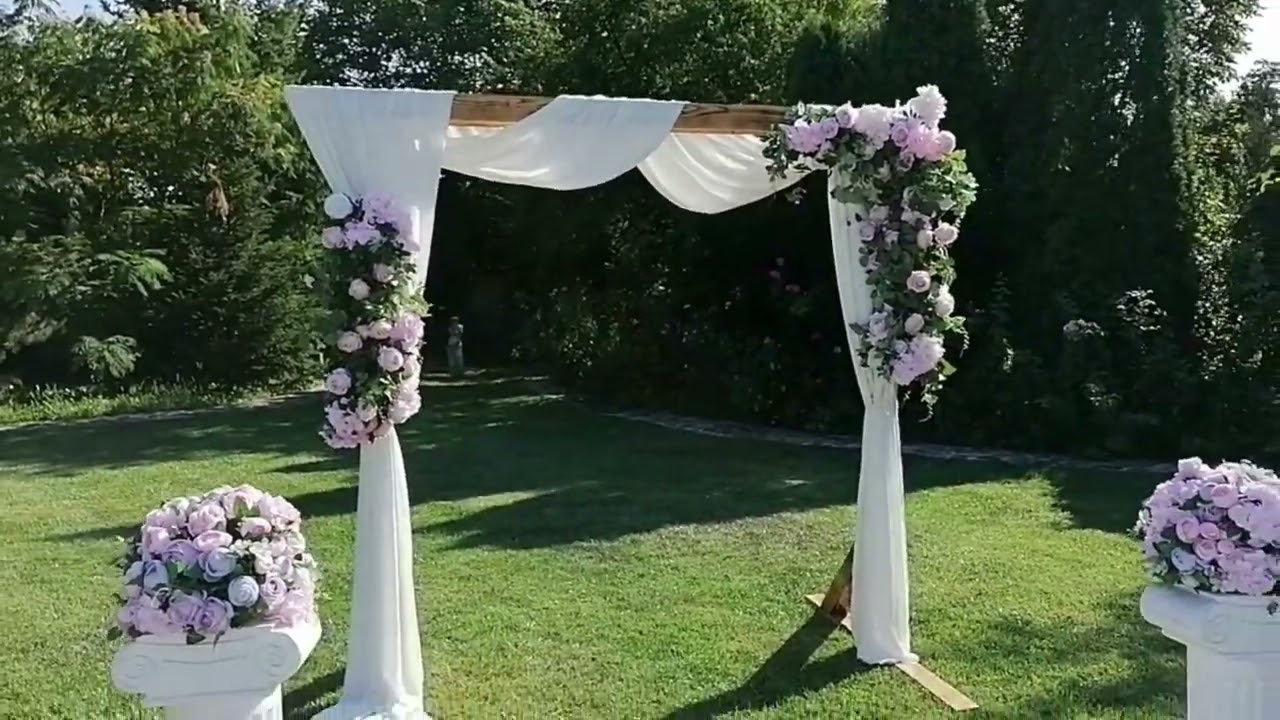 Decor de cununie, Inchiriere arcada de ceremonie, Wedding in New York - Anastasia Events -