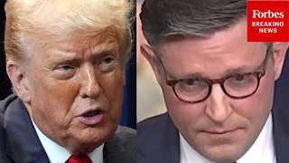 Johnson Asked If Trump Is 'The Only Person Who Could Solve' DHS Funding Crisis