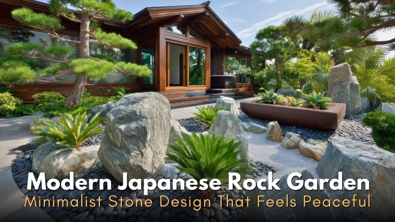Zen Meets Modern Living: Japanese Rock Garden Ideas for Calm Homes
