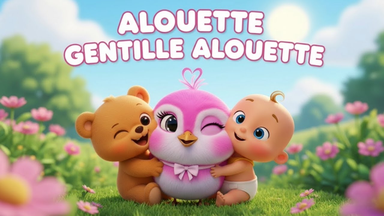 Alouette, Gentille Alouette 🐦 - Comptines et Chansons pour Enfants | HappyBoo & Luluboo