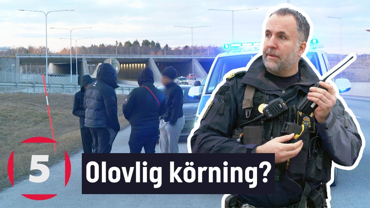 Gängkriminell misstänks för olovlig körning på Arlanda | Gränsbevakarna Sverige | Kanal 5