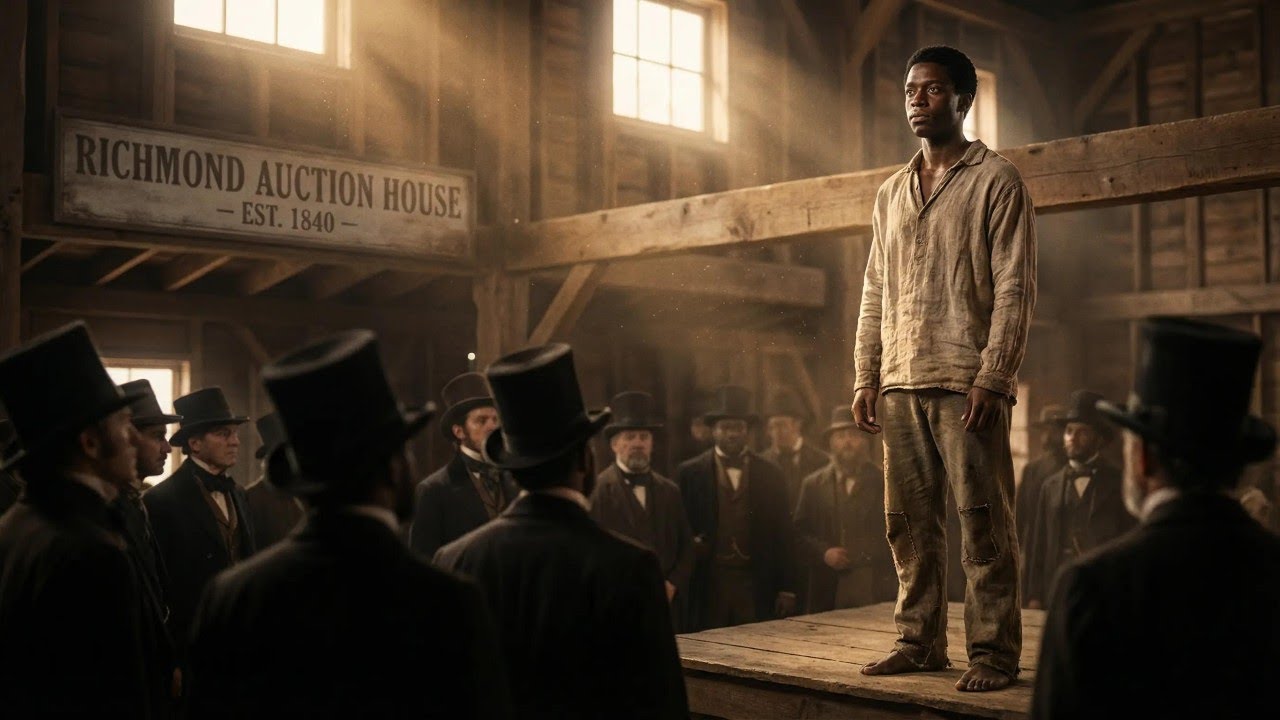 The Astonishing Secret of the Most Handsome Male Slave and the Richmond Auction of 1855