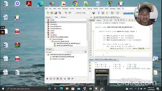 Suma, resta y multiplicación de matrices en NetBeans (proyecto algebra lineal)