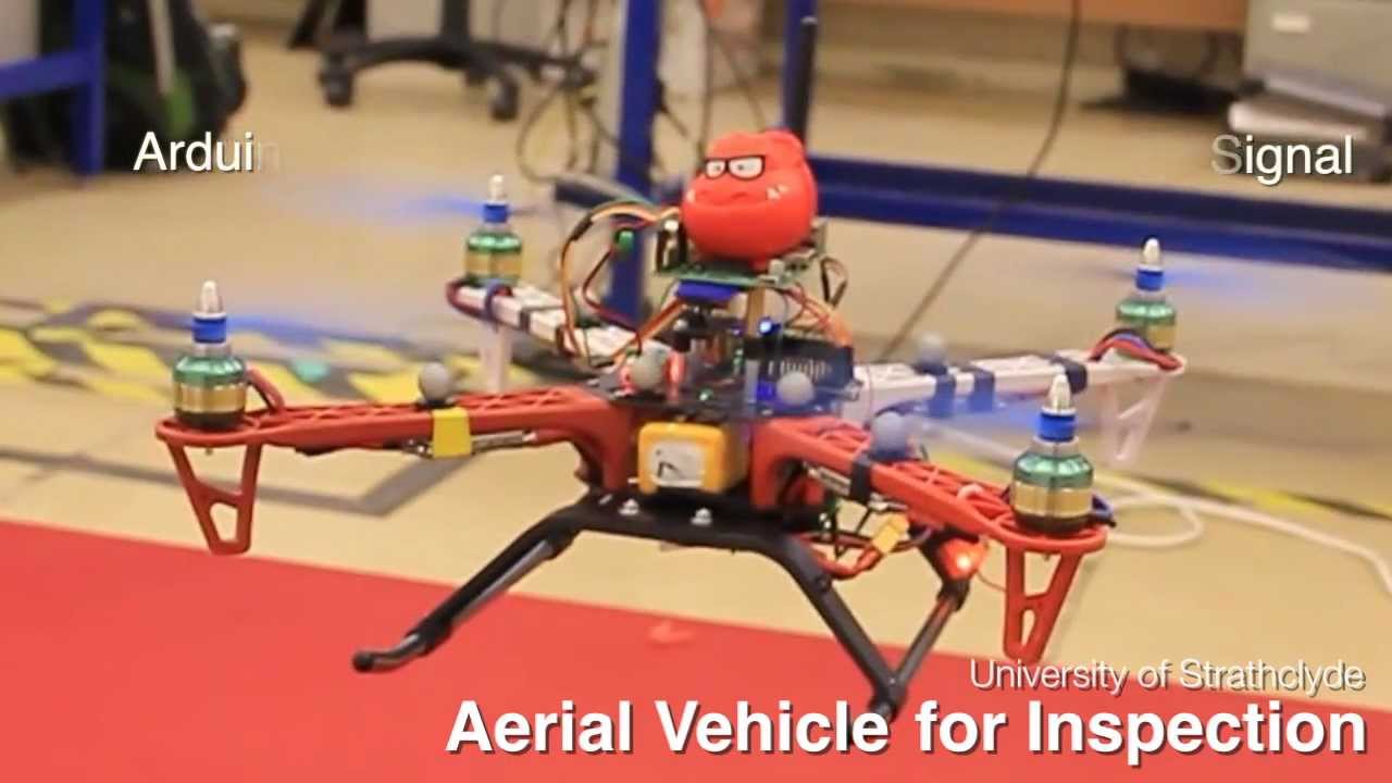 4th year project: Quadcopter Autonomous Flight Test - YouTube