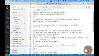 Software Engineering Web Application Frameworks 03.13: Express' Router screenshot 2