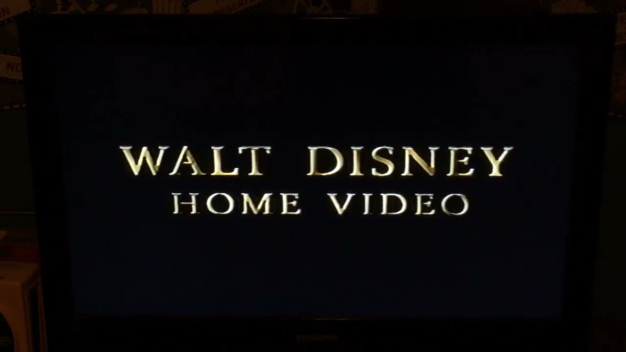 Boring Walt Disney Home Video logo (Gold variant) EXTREMELY RARE 1998